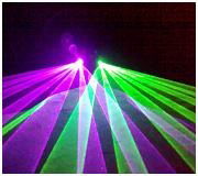 Nightclub 2 heads different colors party laser light 2