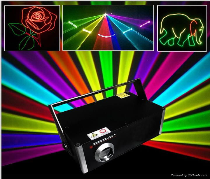 1W RGB animation Nightclub dj 3d sd card laser Disco laser light event show 2