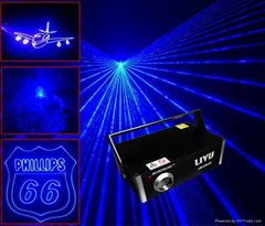 500mw 450nm blue color Stage dmx single color laser Lighting