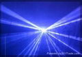 500mw 450nm blue color Stage dmx single color laser Lighting 5