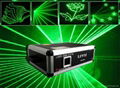 2w green laser project for dj outdoor advertising logo laser Light show  1