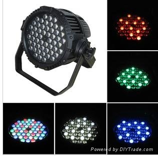 54*3W Outdoor Waterproof Par Led RGBW Light For Dj Stage Party light Show 2