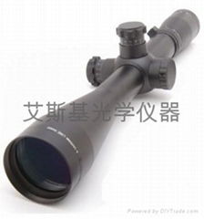 Mil-Dot Reticle Rifle Scope with Side Adjustable Parallax and 1/4 MOA Adjustment