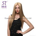 Europe and the United States women long straight hair wig 5