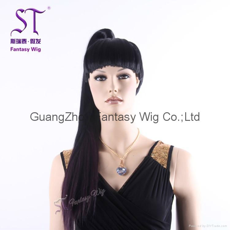 Guangzhou fashion model wig 3