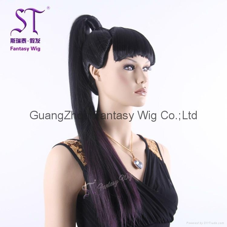 Guangzhou fashion model wig 4