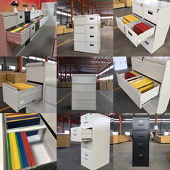 Filing drawer cabinet for room and office