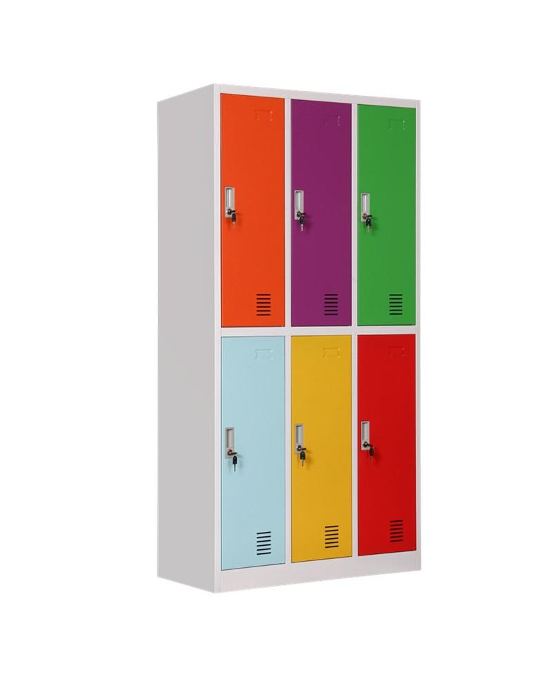 colorful door office locker 2