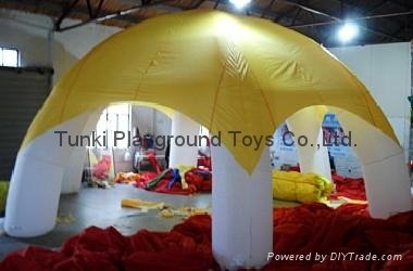 Inflatable tent advertising tent pvc tent advertisement tent 2