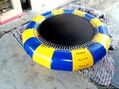 infatable water bouncer trampoline