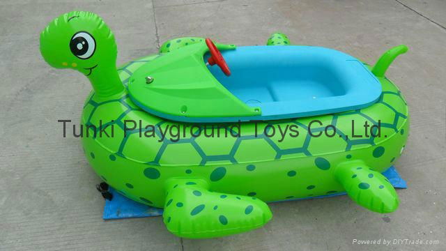 children inflatable electric bumper boat 2