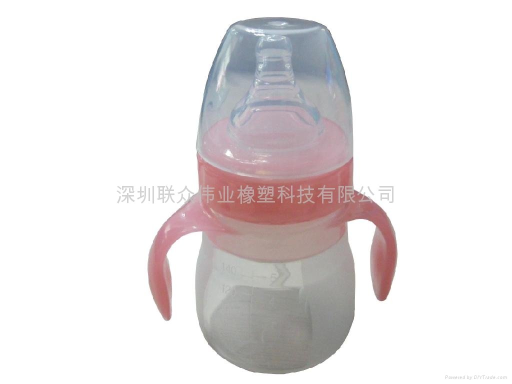 供应硅胶奶瓶 4