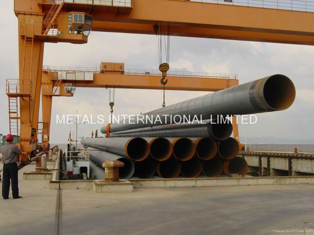 API 5L,ASTM A252,AS 1579,ISO 3183-Spiral Welded Steel Pipe 
