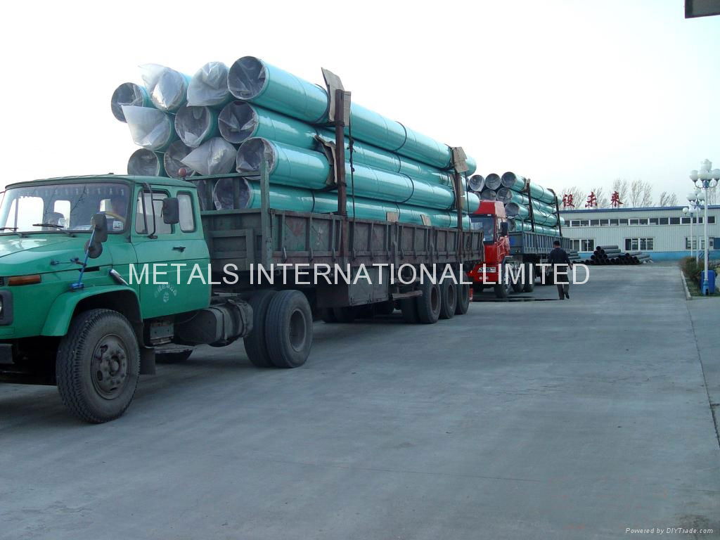 CSA Z245.20 & 21,DIN 30670,AS 3862,API RP 5L2 FBE/3LPE/PP COATED PIPE 5