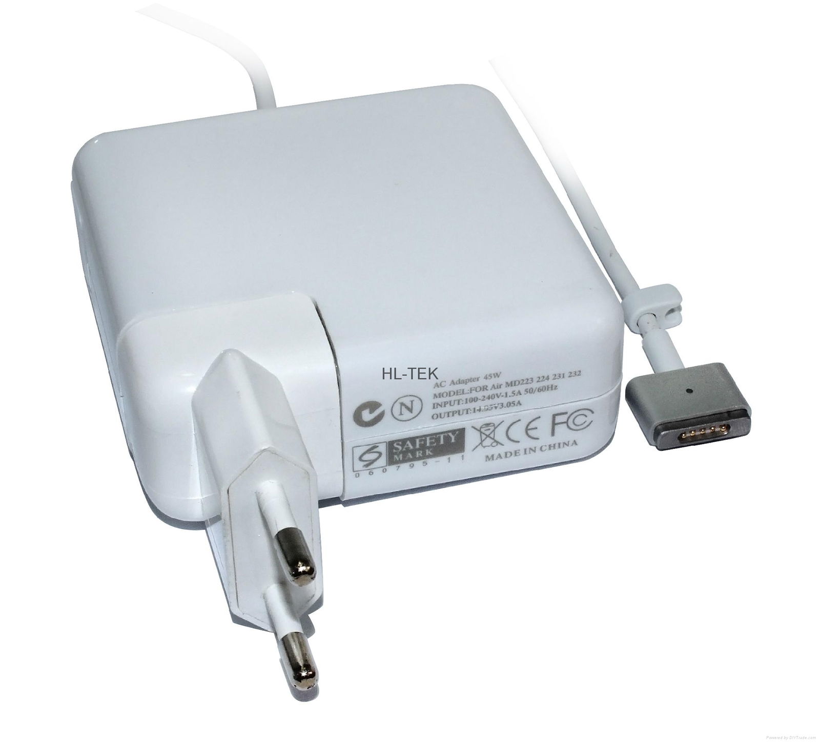 Ac adapter for apple macbook air 45w charger 14.85V3.05A magsafe2 3