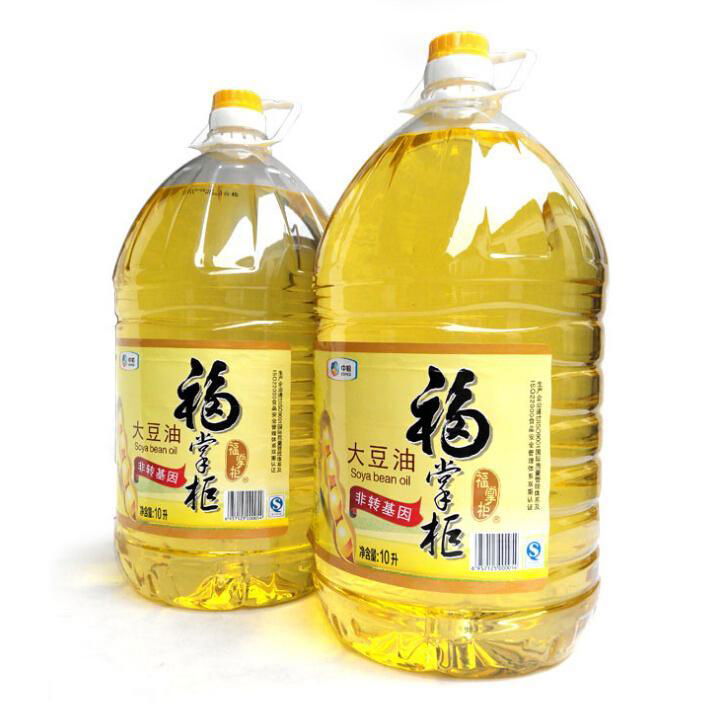 中糧福掌櫃一級大豆油10L非轉基因食用油 4