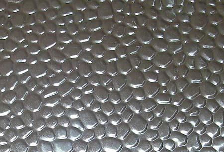 0.3mm鹅卵石花纹铝板