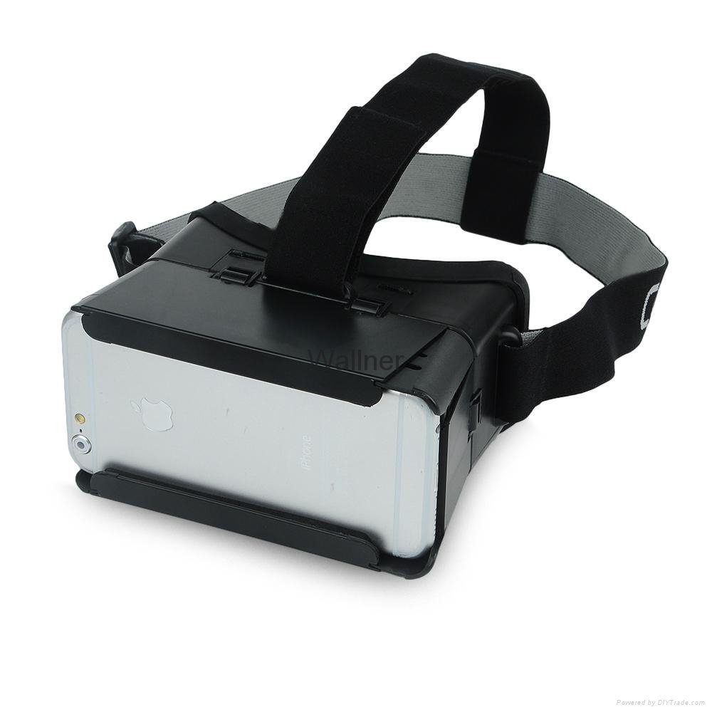 2016 Newest 3D VR BOX headset for IPHONE and other cell phone 3