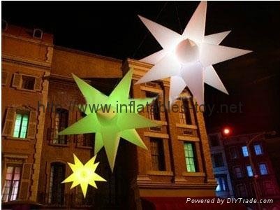 Inflatable Star Decoration,LED Stage Lighting Decorations 4