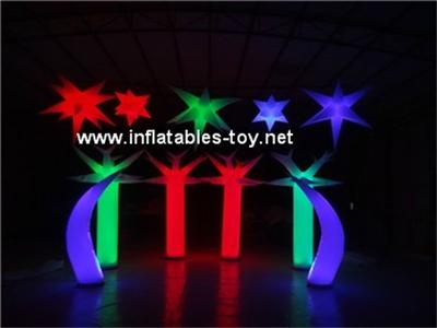 Inflatable Lighting Pillar, Running Race Tubes, Inflatable Lighting Cone 4