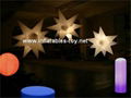 inflatable lighting star for event party decorations
