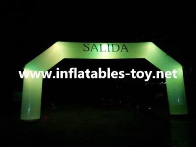 Inflatable Lighting Arch,Lighting Arch road for event