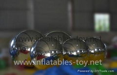 Inflatable Mirror Balloons Ornaments For Advertising Promotion