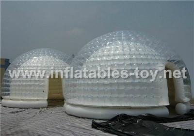 Transparent PVC Inflatable Dome Tent for Outdoor Events, Bubble Dome Tent 4