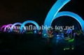 Electric run inflatable arches,neon run inflatable archway,inflatable sports event lighting arch