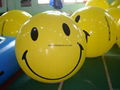 PVC Advertising Smile Helium Balloons