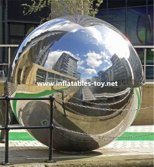 Large Mirrorr Ball Inflatable Advertising Balloons