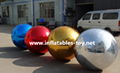 Christmas Decoration Silver Balloon, Factory Made Colorfull Mirror Balls