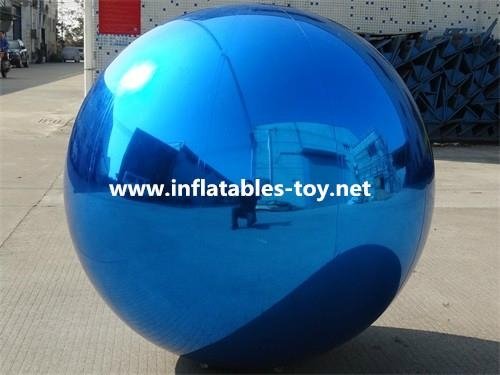 High Quality Blue Colors Mirror Balls