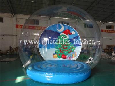 Christmas Decoration Inflatable Snow Globe Bubble Ball 5