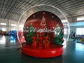 Christmas Decoration Inflatable Snow Globe Bubble Ball