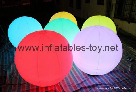 Inflatable Lighting Balloon, LED Decoration Spheres