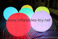 Inflatable Lighting Balloon, LED Decoration Spheres