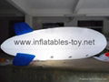 Printed Helium Inflatable Zepelin with LED lights 5