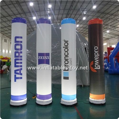 Inflatable Lighting Pillar, Running Race Tubes, Inflatable Lighting Cone 3