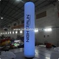 Inflatable Lighting Pillar, Running Race Tubes, Inflatable Lighting Cone