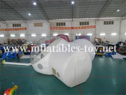 Inflatable Bubble Tent with one Tunnel