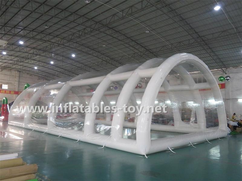 inflatable pool tent