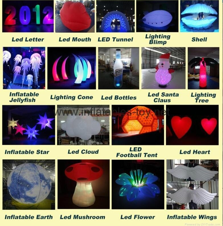 Inflatable Lighting Decorations for Event Party