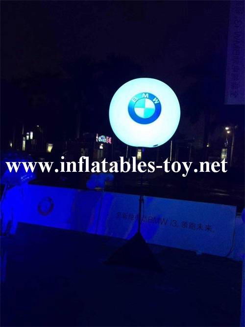 Lighting Inflatable Pole Balloon Decorations 5
