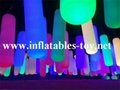 Inflatable Lighting Tubes Park Decorations Pillars