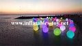 Water Floating LED Lighting Spheres Beach Balloon 