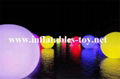 Water Floating LED Lighting Spheres Beach Balloon  3