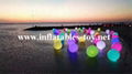 Water Floating LED Lighting Spheres Beach Balloon  4