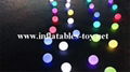 Water Floating LED Lighting Spheres Beach Balloon  5