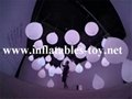 LED Lighting Decoration Inflatable Spheres Lighting Balloon